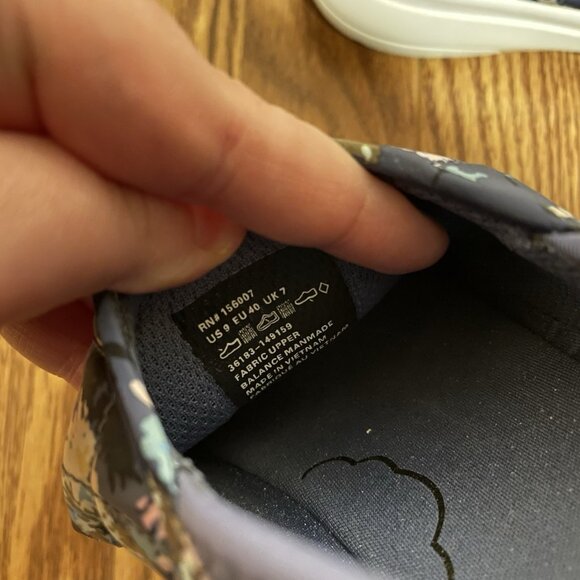 Vera Bradley Women 9 Chrysanthemum Crush Cloud Convertible Slip-On Shoe Sneakers - Picture 11 of 12